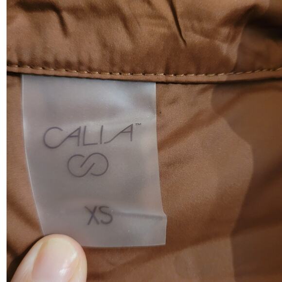 NWT Calia By Carrie Underwood Women's Cold Dash Run Vest Brown XS - Picture 8 of 10